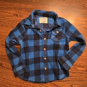 Boys Distortion 2T Plaid Flannel Long Sleeve Shirt